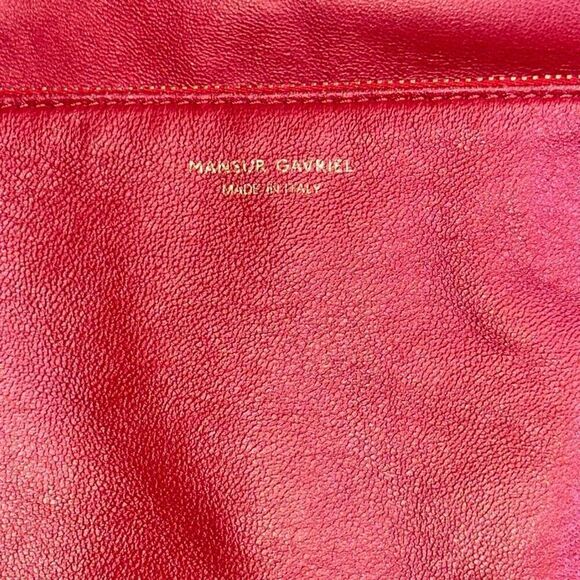 Mansur Gavriel Reversible Pillow Leather Tote Bag - Picture 13 of 14